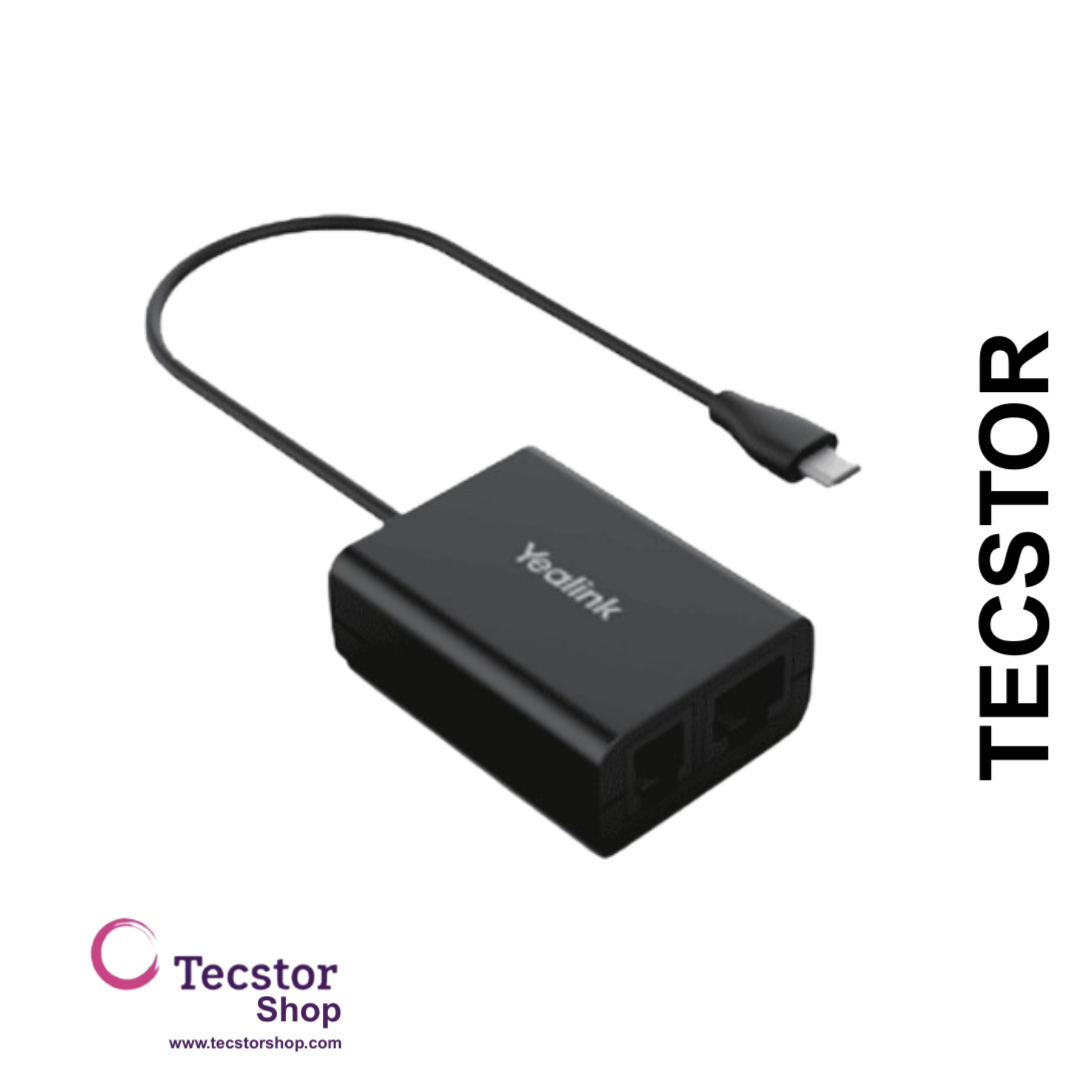 Yealink EHS60 Headset Adapter – Advanced Electronic Hook Switch (EHS) for DECT Headsets