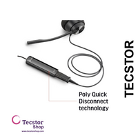 Poly DA75 USB-to-Headset QD Audio Processor (4 pin) (USB-A and USB-C)
